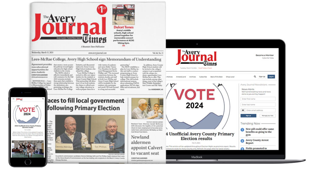 Avery journal times subscriptions home delivery options subscriber